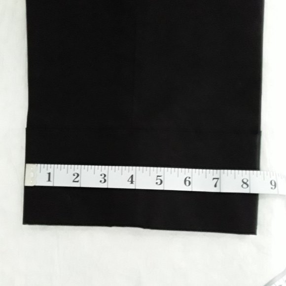 NWT SILK Banana Republic Martin Pant, Black, Sz 0 - Picture 10 of 14